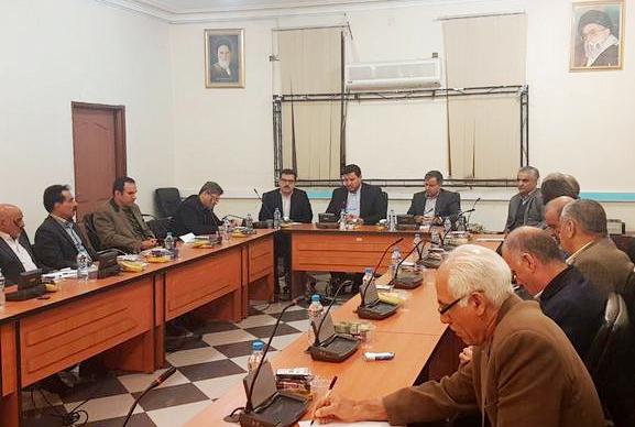 اعضای کارگروه اتاق فکر فوتبال خوزستان در ۲۴ دی ماه ۱۳۹۶