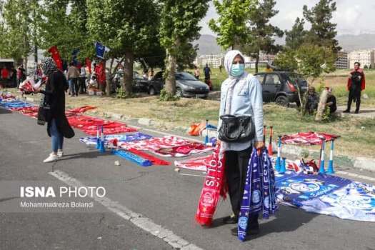 آماده‌باش کامل پلیس در ورزشگاه آزادی