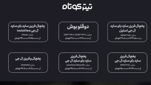 قیمت یخچال هم نجومی شد/ ۳۴۵ میلیون ناقابل!