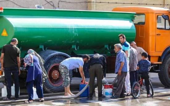 ویدیو/ملاشیه اهواز ۱۰ روز بدون آب آشامیدنی!