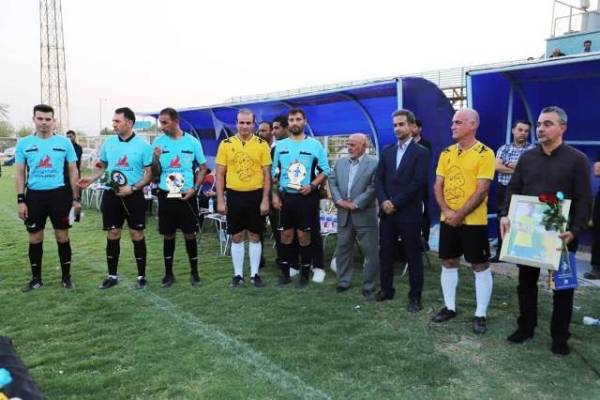 رقابت پیشکسوتان فوتبال خوزستان با یاد محمدرضا عجمی‌پور
