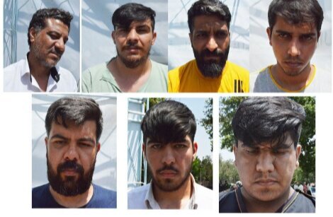 این ۷ نفر سارق پلیس نما هستند/تصاویر