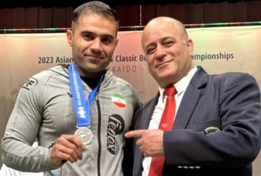 یک خوزستانی نشان نقره گرفت