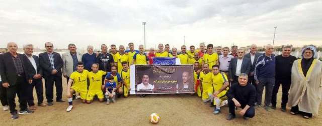پیشکسوتان فوتبال اهواز و مسجدسلیمان دیدار کردند/ وب سایت حبیب خبر