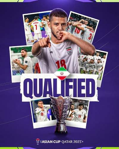  پوستر جذاب AFC به افتخار شاهکار ایران