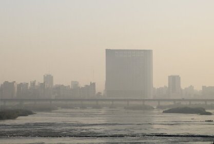 خوزستان، رخت مه ‌و آلودگی می پوشد!
