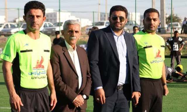 تیم فوتبال شهیدان داود محمدی در مسجدسلیمان قهرمان شد
