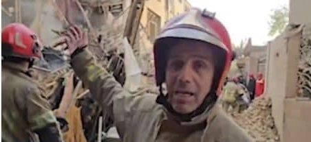 تخریب ساختمان سه طبقه درپی حفر چاه/ ویدیو تخریب ساختمان سه طبقه درپی حفر چاه/ ویدیو