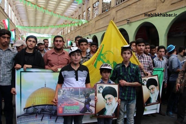 روز قدس در مرداد ماه سال ۱۳۹۱