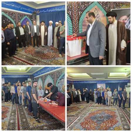 دعوت مدیرعامل لوله سازی اهواز برای حضور مردم پای صندوق های رای