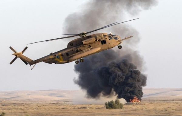 فرود ۲۰ دقیقه‌ای بالگرد ارتش اسرائیل در دمشق