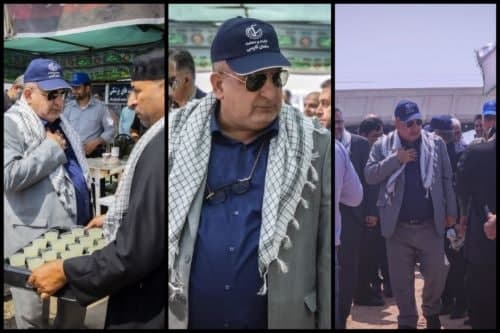 برپایی بزرگ‌ترین زایرسرای نیشکری‌ها در راه شلمچه 