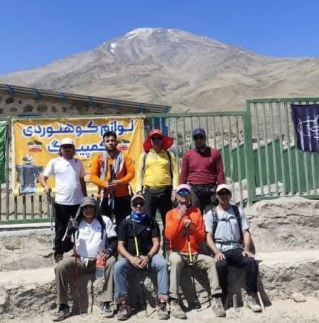 کوهنوردان «لالی» بر بام ایران ایستادند