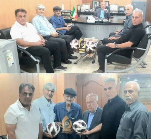 دیدار خودمانی پیشکسوتان شاهینی در اهواز