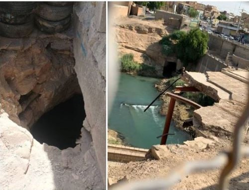 میراث جهانی شوشتر در آستانه فروپاشی