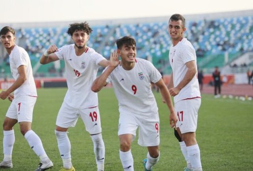 جوانان فوتبال ایران در یک چهارم نهایی جام ملت ها